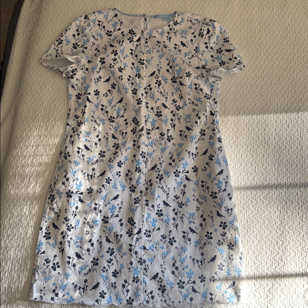 Draper James Blue Floral Dress